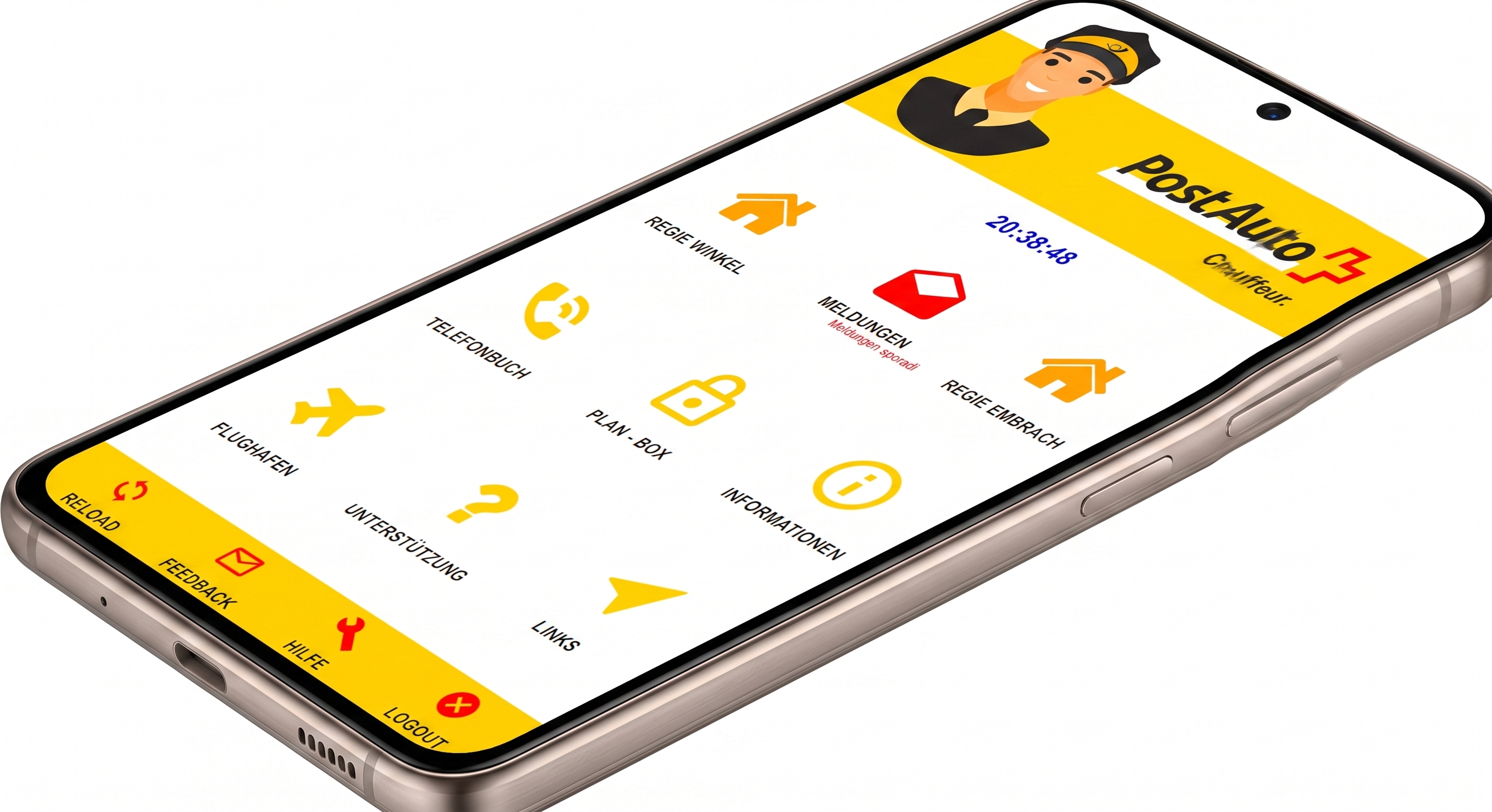 PostAuto Chauffeur-App
